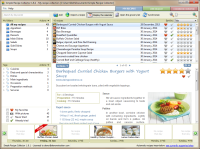 Screenshot: The recipe browser.
